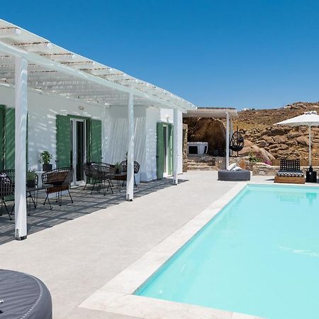 Dioni Villa Mykonos Paraga  Bagian luar foto