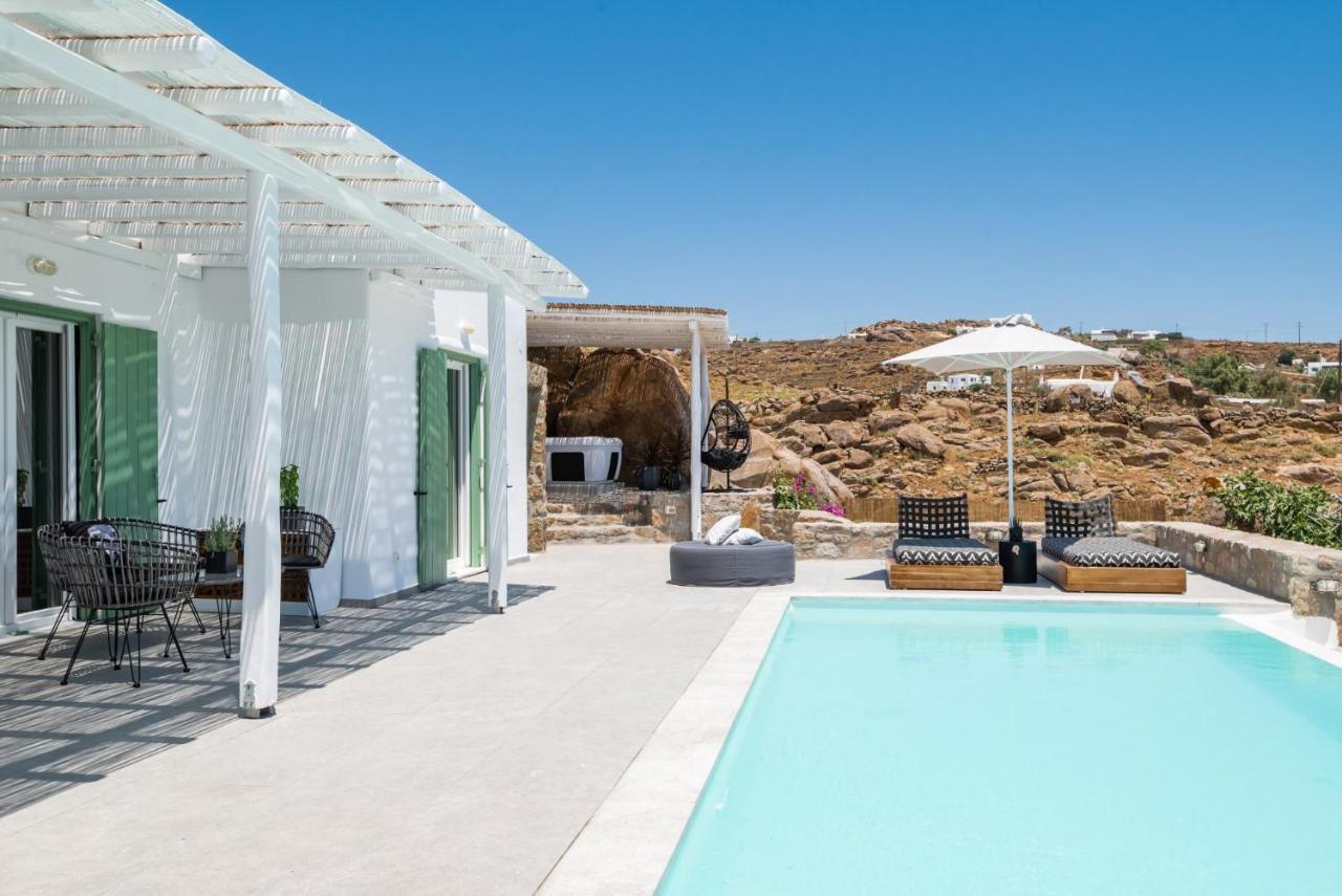 Dioni Villa Mykonos Paraga  Bagian luar foto