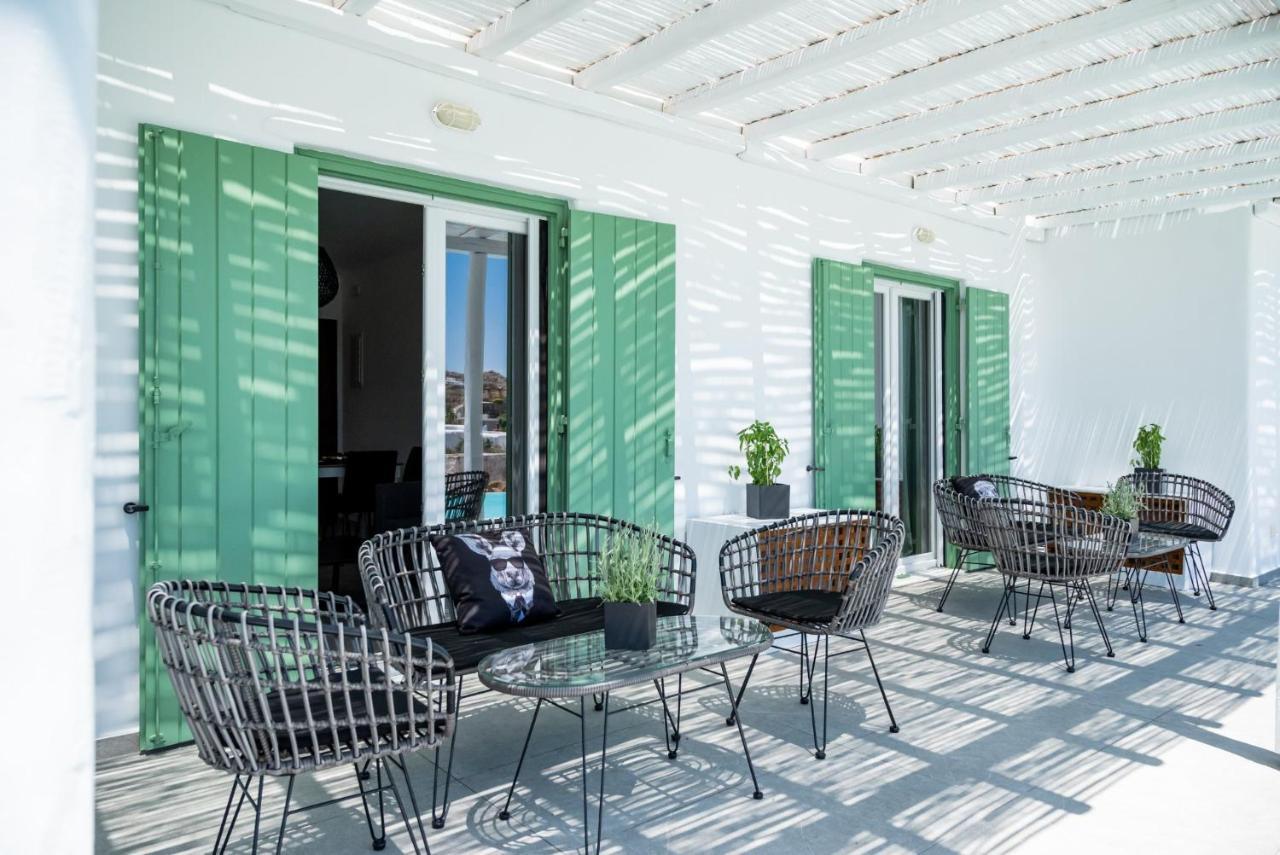 Dioni Villa Mykonos Paraga  Bagian luar foto