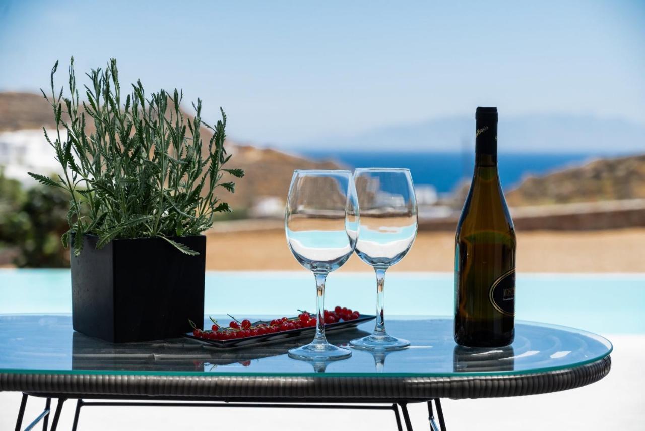 Dioni Villa Mykonos Paraga  Bagian luar foto