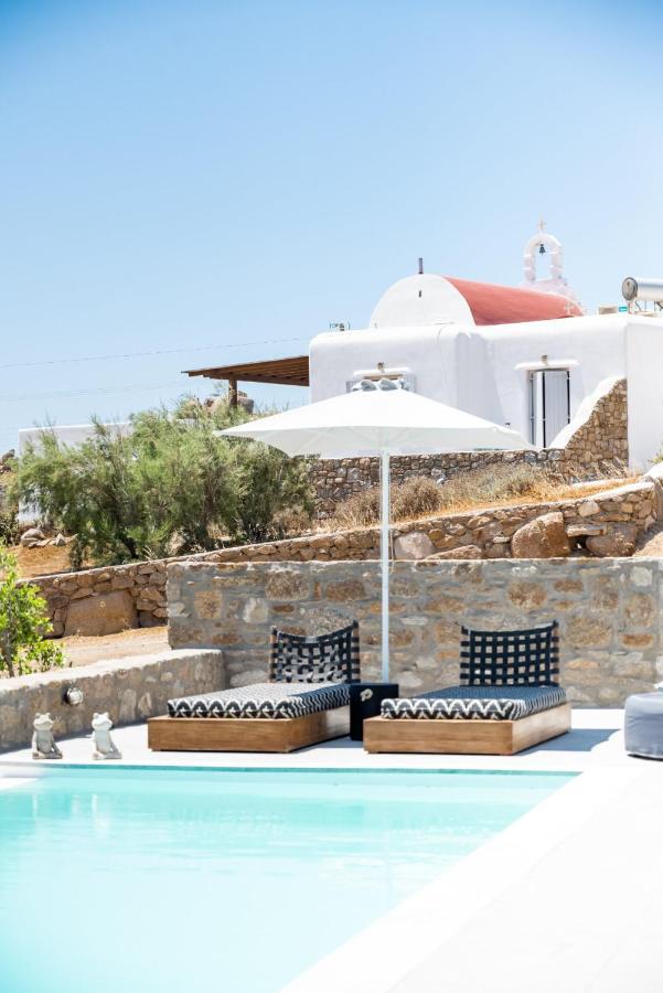 Dioni Villa Mykonos Paraga  Bagian luar foto