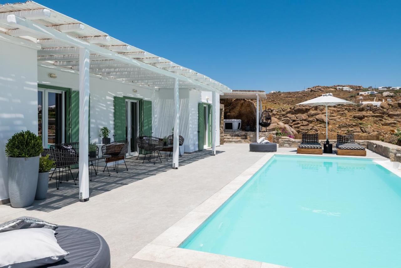 Dioni Villa Mykonos Paraga  Bagian luar foto
